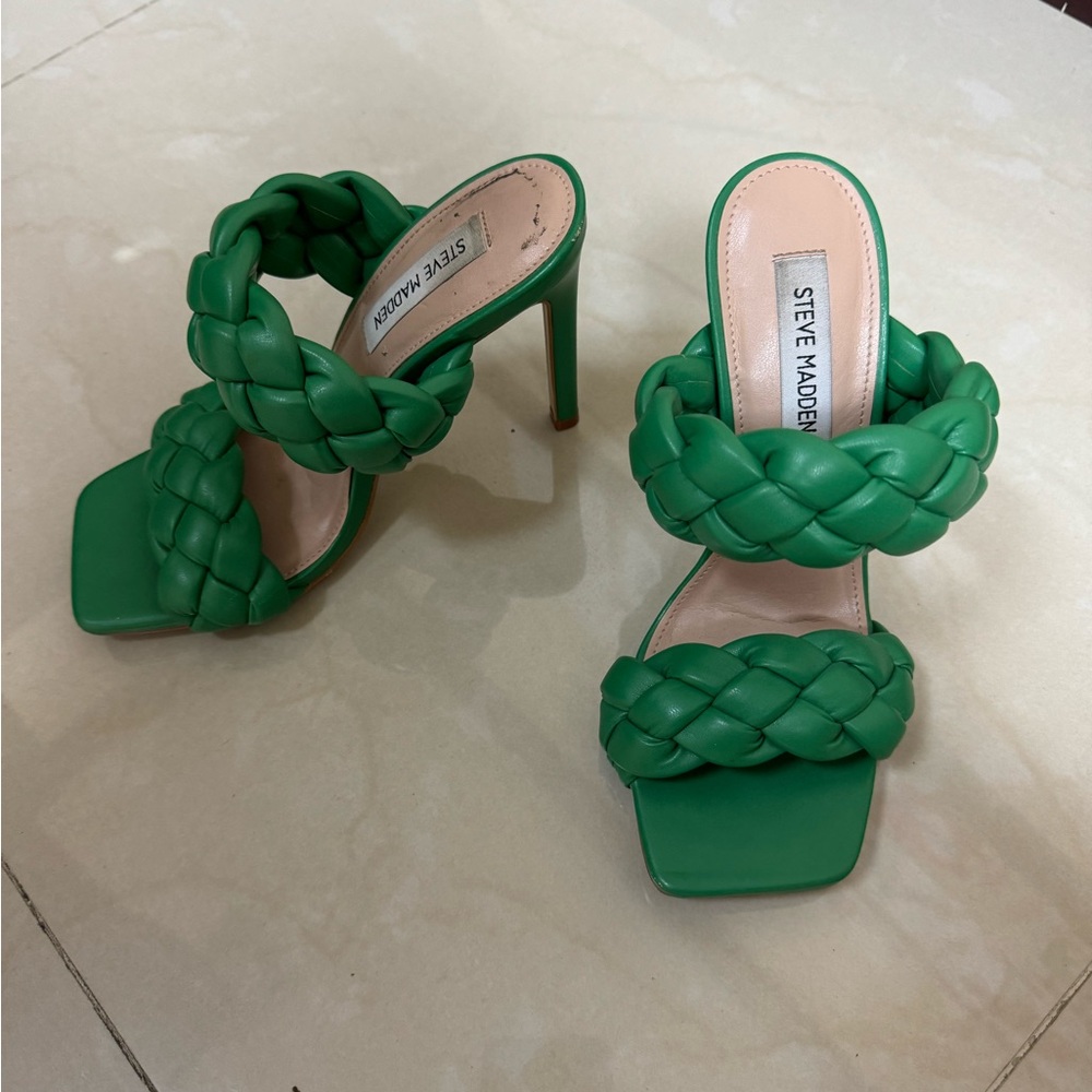 braided heels
